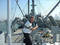Jody Fugate on Jeremiah O'Brien 'Libery Ship'